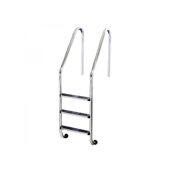 Escada Standard 3 Degraus Inox AISI 316