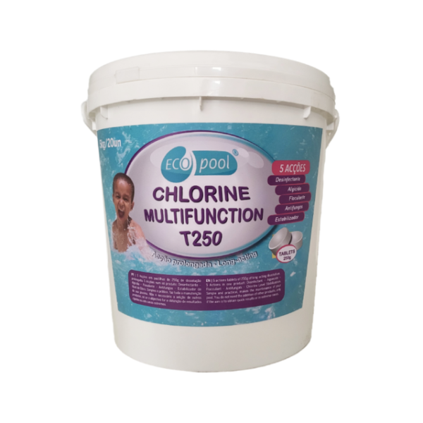 ECOPOOL CHLORINE MULTIFUNCTION T250